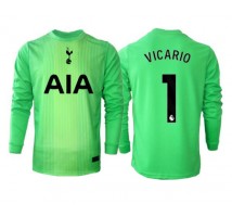 Tottenham Hotspur Guglielmo Vicario #1 Bramkarskie Koszulka Podstawowa 2025-26 Długi Rękaw